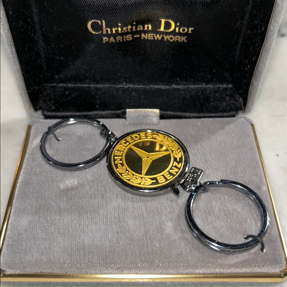 Dior Mercedes Emblem Key Holder